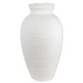 Candlelight Products White Ceramic Traditional Vase 47cm